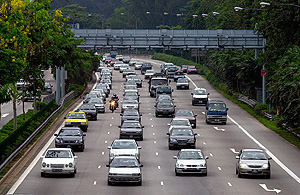 Singapore-traffic