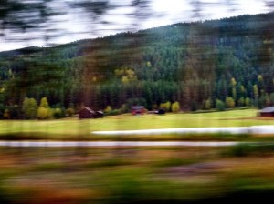 One of Will's photos from a train ride.