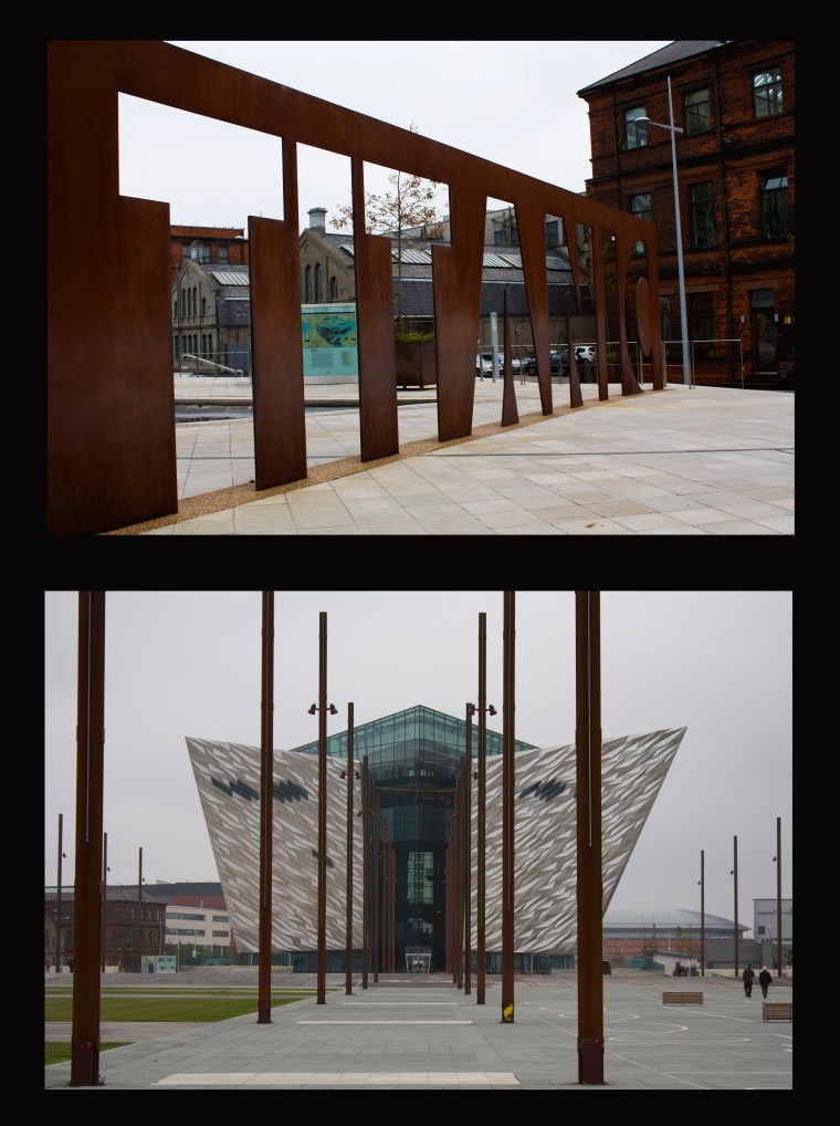 The shipyard where the Titanic was built