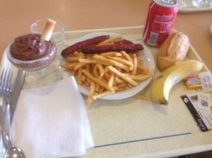 Yummy lunch at the Resto. 