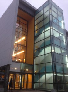 The Carré International building at UniCaen. 