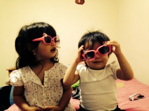 My own personal little Sol and Abril