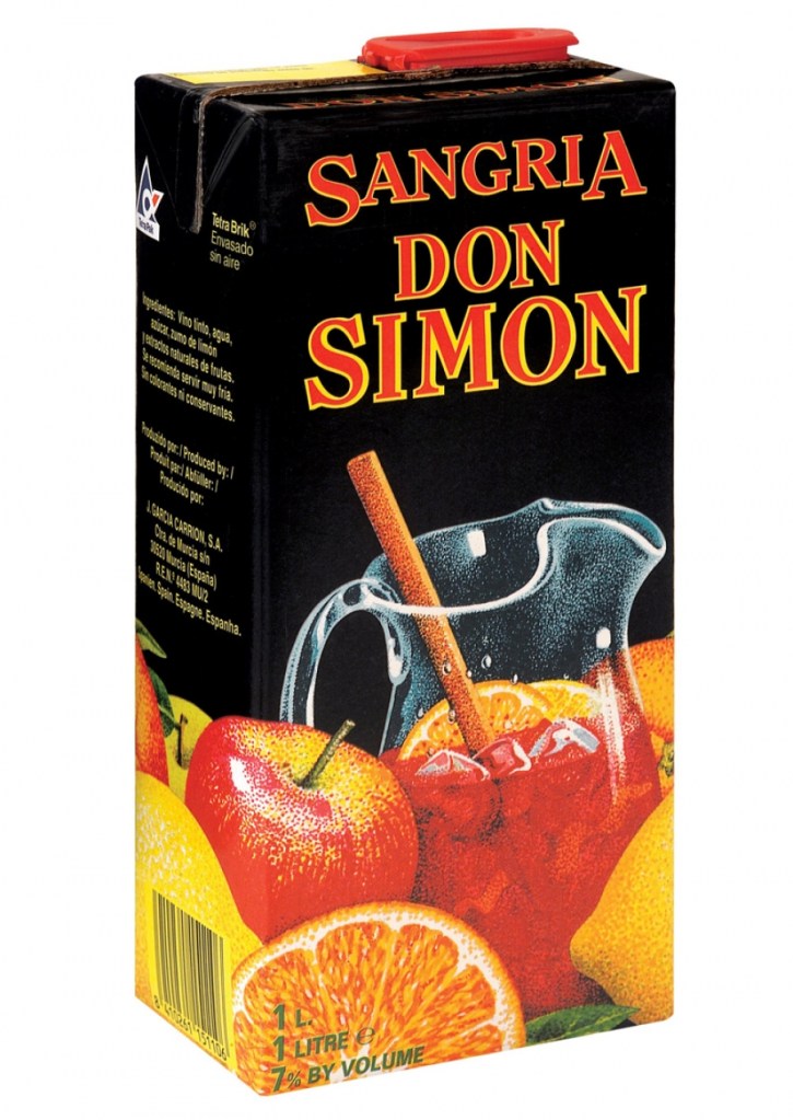 Only the best carton sangria for you!