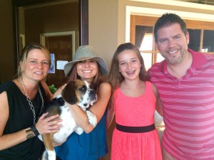 Jordan and her family