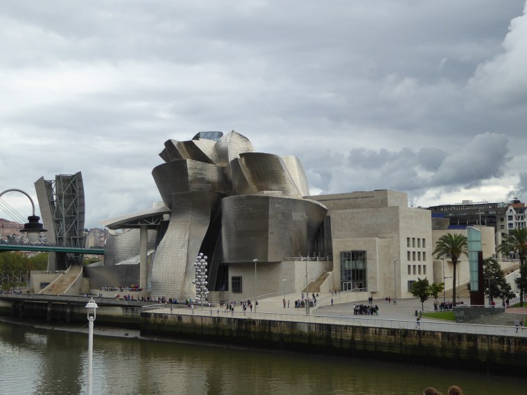 I requested to be near the Guggenheim, a central location in Bilbao.